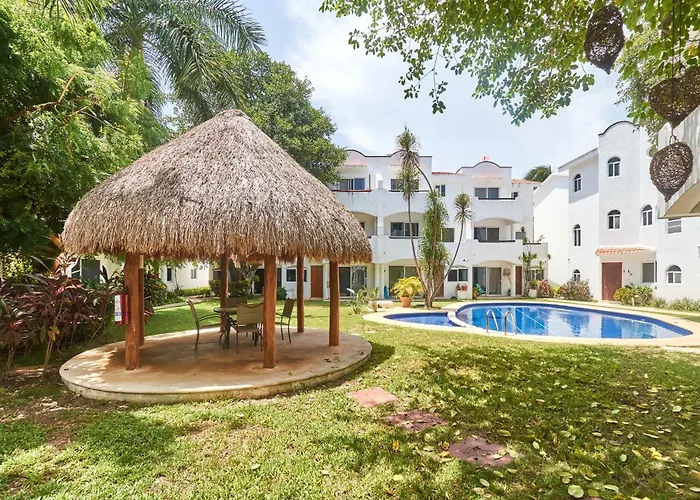 Holiday home Quiet 3br Townhouse In Gated Playacar Playa del Carmen